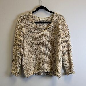 Sage Multicolor Knit Sweater